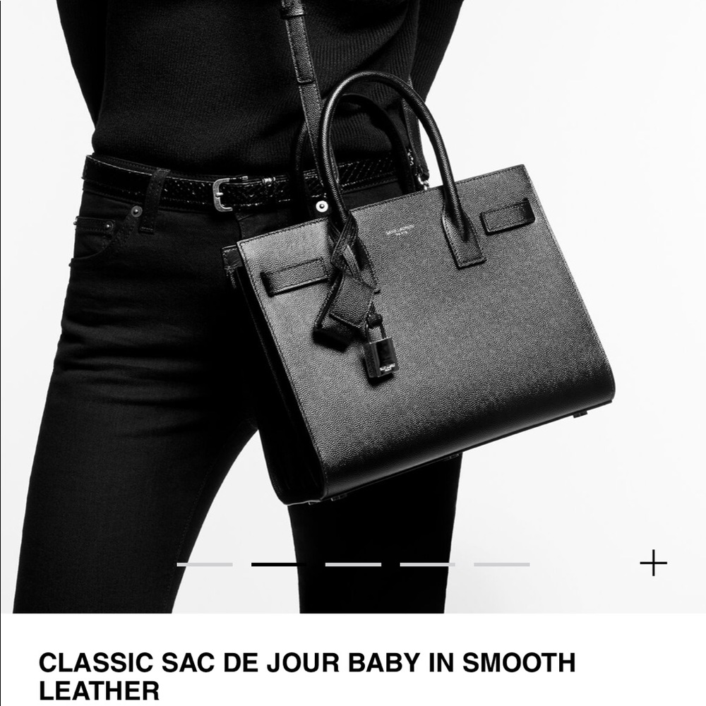 CLASSIC SAC DE JOUR BABY IN SMOOTH LEATHER - Picture 3 of 14